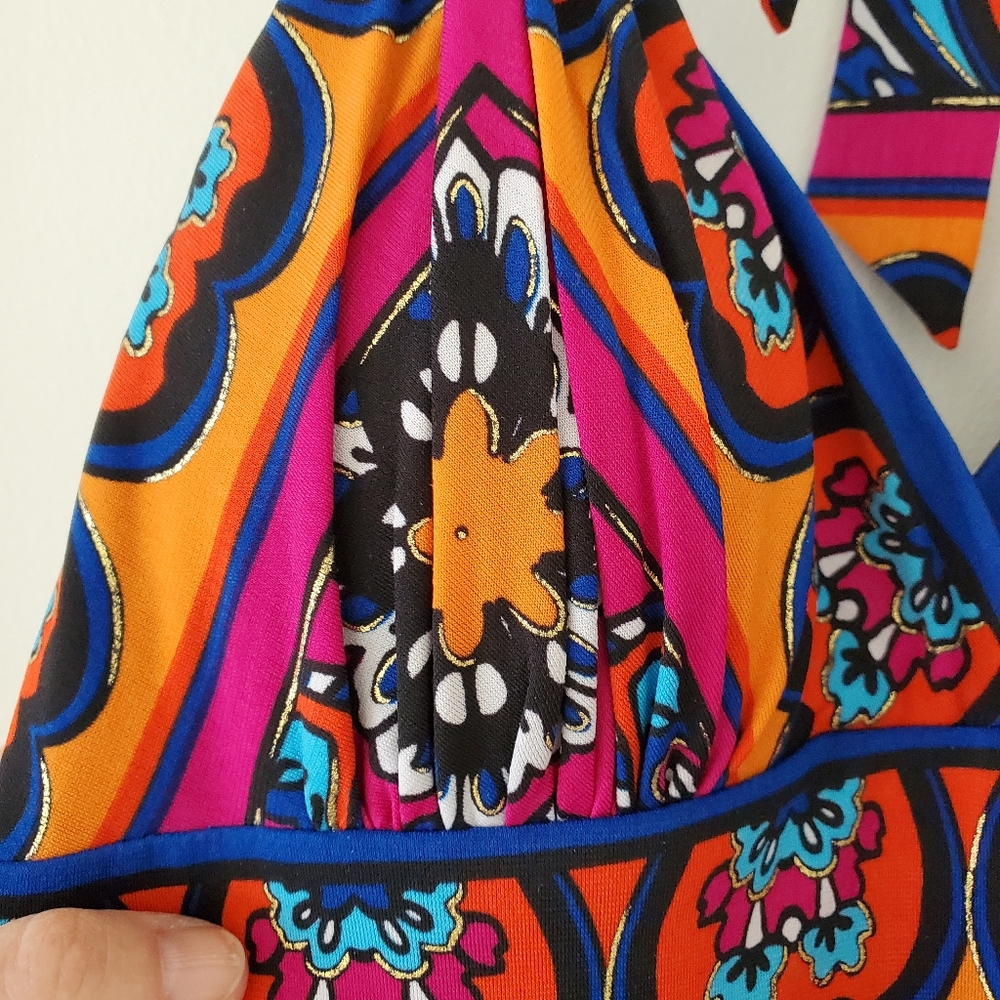 Cache Multicolor Halter Dress - Picture 4 of 10